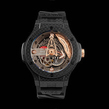 將圖片載入圖庫檢視器 VIXA Men design fashion trend automatic mechanical watch Racing element (Carbon fiber)